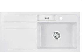 systemceram Bela 100 Einbau Becken rechts satin