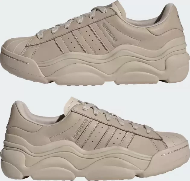 adidas Superstar wonder beige/silver pebble (Damen)