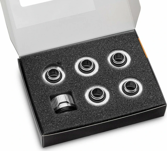EK Water Blocks Quantum Line EK-Quantum Torque HDC 16 Fitting G1/4" auf 16mm, vernickelt, 6er-Pack