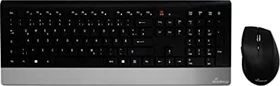 MediaRange MROS105 Wireless Combo schwarz, USB, DE