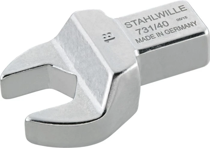 Stahlwille 731/40 Einsteck-Maulschlüssel 14x18mm, 17mm