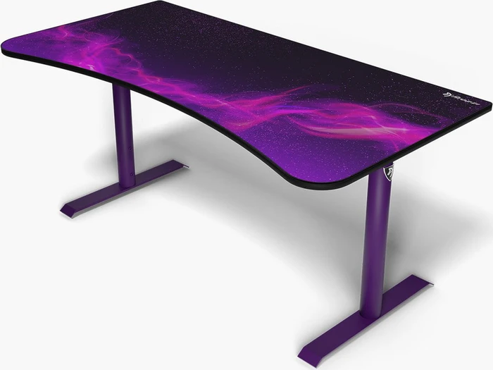 Arozzi Arena Gaming Desk Schreibtisch 160x82cm Purple Galaxy