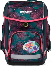 Ergobag Cubo KorallBär 2025 Schulrucksack-Set, 5-tlg.