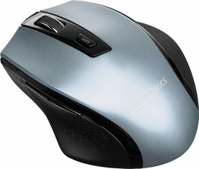 AmazonBasics G6B Ergonomic Wireless Mouse silber, USB