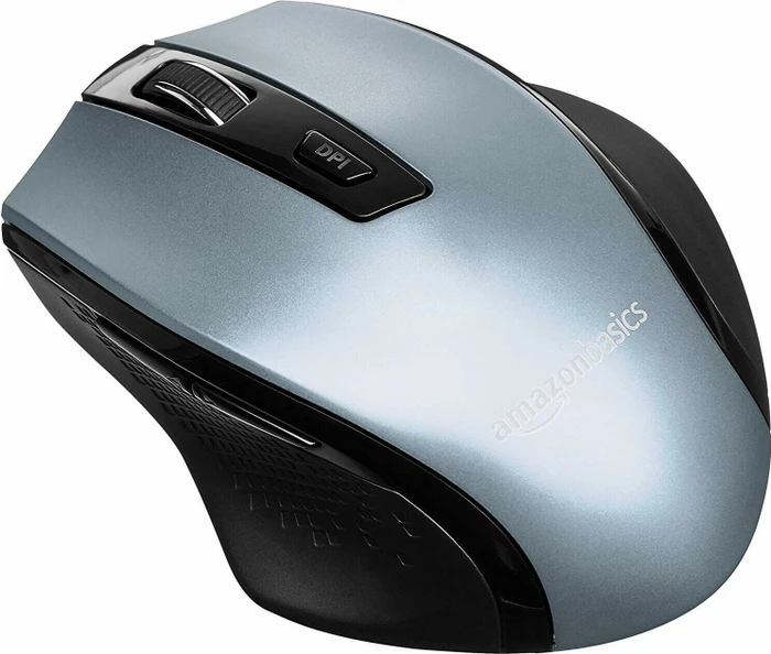 AmazonBasics G6B Ergonomic Wireless Mouse, USB