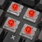Sharkoon PureWriter W65, schwarz, Kailh Choc V2 LOW PROFILE RED, USB, DE Vorschaubild