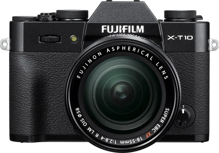 Fujifilm X-T10 schwarz mit Objektiv Fujinon XF 18-55mm 2.8-4.0 R LM OIS