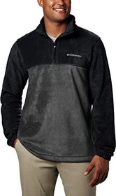 Columbia Steens Mountain Half Zip Fleece Pullover black/grill (Herren)