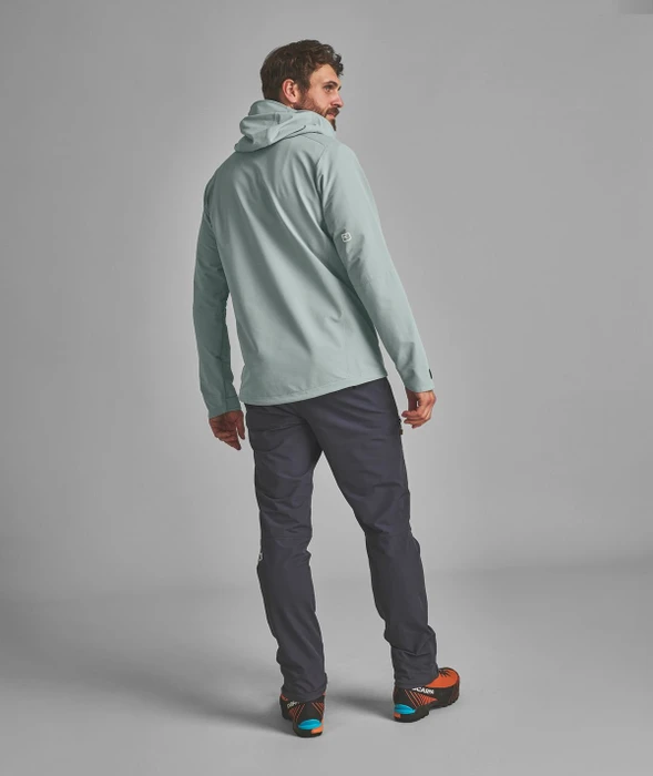 Ortovox Seceda Softshell Funktionsjacke hey grey (Herren)