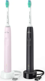 Philips HX3675/15 Sonicare 3100 rosa/schwarz + 2. Handstück