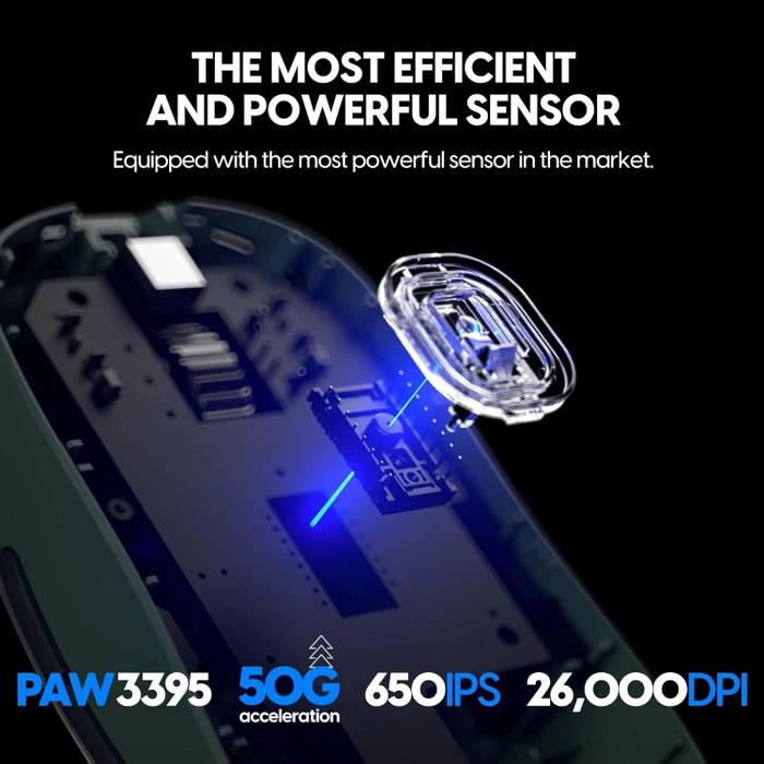 Pulsar Gaming Gears X2A eS Wireless Founder's Edition grün/schwarz, USB