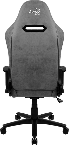 AeroCool Duke AeroSuede Gamingstuhl, schwarz/grau
