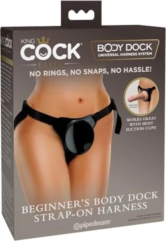 Pipedream King Cock Elite Beginner's Body Dock Strap-on Harness