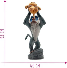 Bullyland Comic World - König der Löwen - Rafiki mit Baby Simba