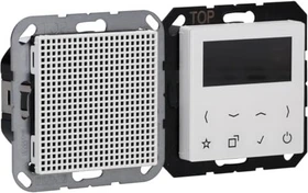 Jung Serie A Smart Radio DAB+ Bluetooth Set Mono, alpinweiß