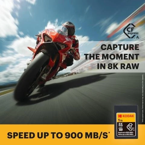 Kodak CFexpress 2.0 Type-A R900/W850 CFexpress Type A 360GB, SD Express EX I