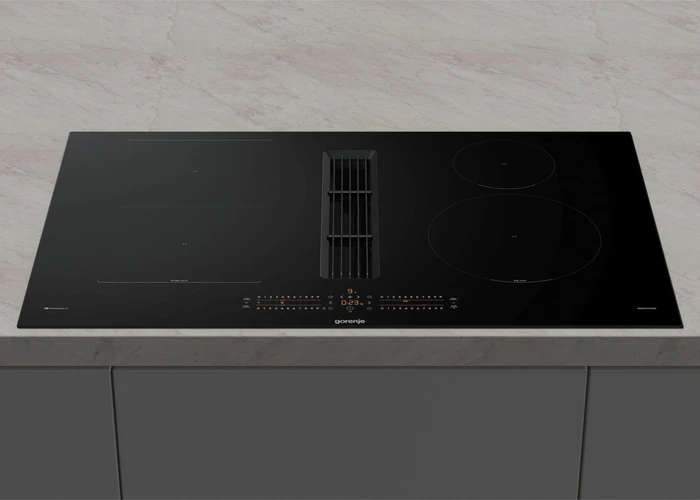 Gorenje GEH8432BSCWF Induktionskochfeld mit Kochfeldabzug autark