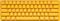 Ducky One 3 Yellow Mini PBT, LEDs RGB, MX SPEED RGB Silver, USB, UK Vorschaubild