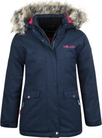 Trollkids Girls Oslo Coat XT Funktionsmantel navy/pink (Junior)