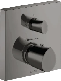 Hansgrohe AXOR Starck Organic Thermostat Unterputz mit Absperrventil polished black chrome