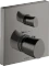 Hansgrohe AXOR Starck Organic Thermostat Unterputz mit Absperrventil polished black chrome Vorschaubild