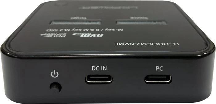 LC-Power LC-DOCK-M2-NVME Dockingstation, USB-C 3.1
