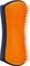 PET Teezer Detangling & Grooming Brush, zum Pflegen und Entwirren von feinhaarigem Fell, navy/, orange Vorschaubild