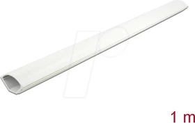 DeLOCK Eckkanal selbstklebend, 43x23mm, 1m, weiß