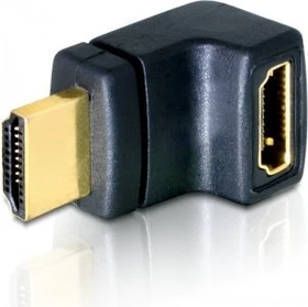 DeLOCK HDMI Adapter, Stecker/Buchse, gewinkelt oben (65072)