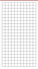 bsb-obpacher Kalender Kompakt Ersatzeinlage, A6, kariert, 50 Blatt