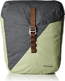 racktime Heda Doppeltasche Gepäcktasche peat bog green