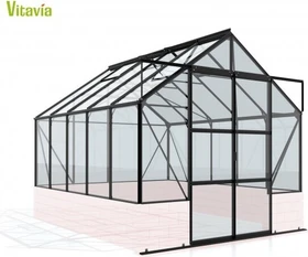 Vitavia Cassandra 8300 ESG 3mm Gewächshaus schwarz