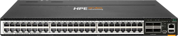 HPE Aruba CX 8360 v2 Series Rackmount 10G Managed Switch, 48x RJ-45, 4x QSFP28, Front to Back Airflow