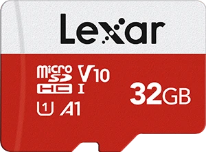 Lexar E-Serie, microSD UHS-I U1 / U3, A1, V10 / V30