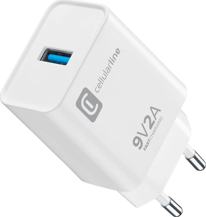 Cellularline USB Charger 18W weiß