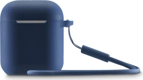 Hama Fantastic Feel Case für Apple AirPods 1/2 blau