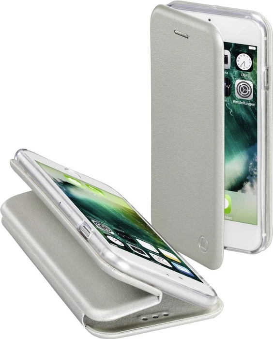 Hama Booklet Curve für Apple iPhone 7/8 silber