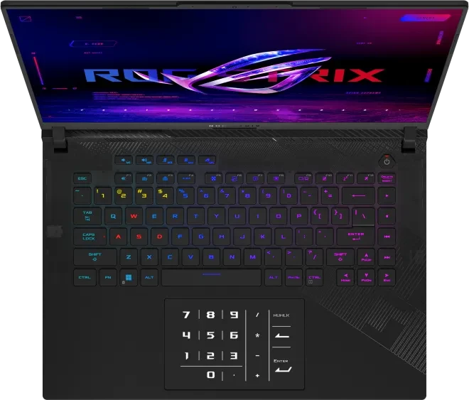ASUS ROG Strix Scar 16 (2024) G634JYR-RA029W, Off Black, Core i9-14900HX, 32GB RAM, 1TB SSD, GeForce RTX 4090, DE