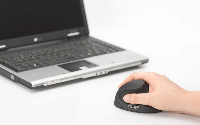 Digitus ergonomische vertikale Funkmaus, USB