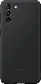 Samsung Silicone Cover für Galaxy S21+ schwarz