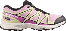 Salomon Speedcross Waterproof dawn pink/acid lime/black (Junior)