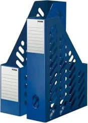 HAN Stehsammler Beschriftungsetikett, A4, dunkelblau, 2er-Pack