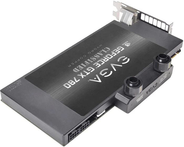 EVGA GeForce GTX 780 Classified Hydro Copper, 3GB GDDR5, 2x DVI, HDMI, DP