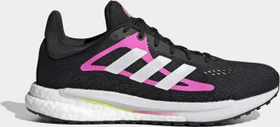 adidas Solar Glide core black/cloud white/screaming pink (Damen)