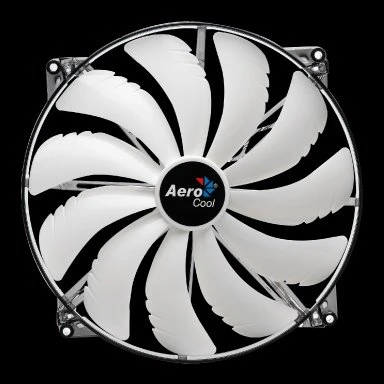 AeroCool Silent Master weiß, 200mm