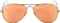 Ray-Ban RB3025 Aviator Flash Lenses 58mm silber/kupfer flash Vorschaubild