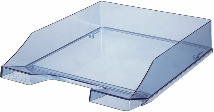 HAN Klassik Papierablage, A4, blau transparent, 6er-Pack
