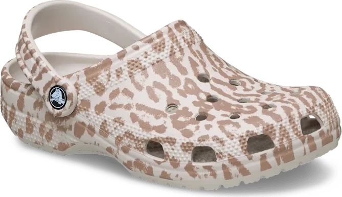 Crocs Classic Pop Animal cocoa crème
