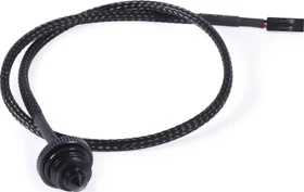 Alphacool Eiszapfen Temperatursensor flach schwarz, G1/4