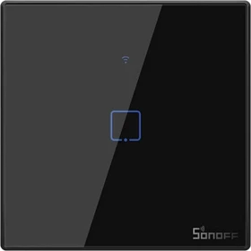 Sonoff TX T3EU1C Smart Wall Switch schwarz, 1-fach